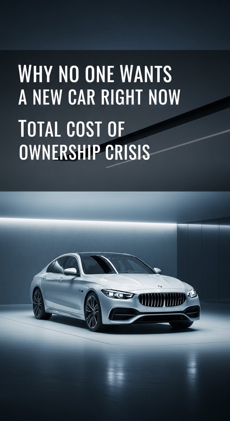 why no one wants a new car right now