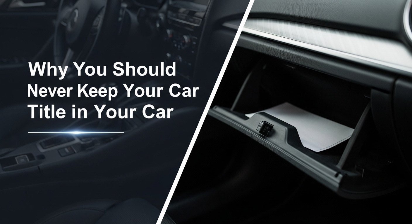 Why You Should Never Keep Your Car Title in Your Car