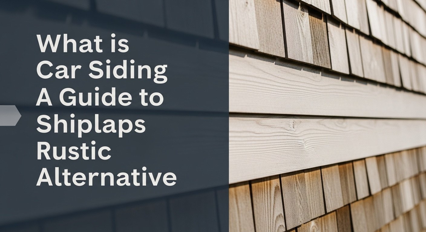 What is Car Siding A Guide to Shiplaps Rustic Alternative