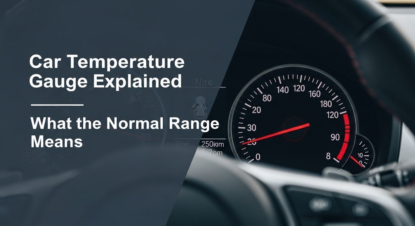 Car Temperature Gauge Explained What the Normal Range Means