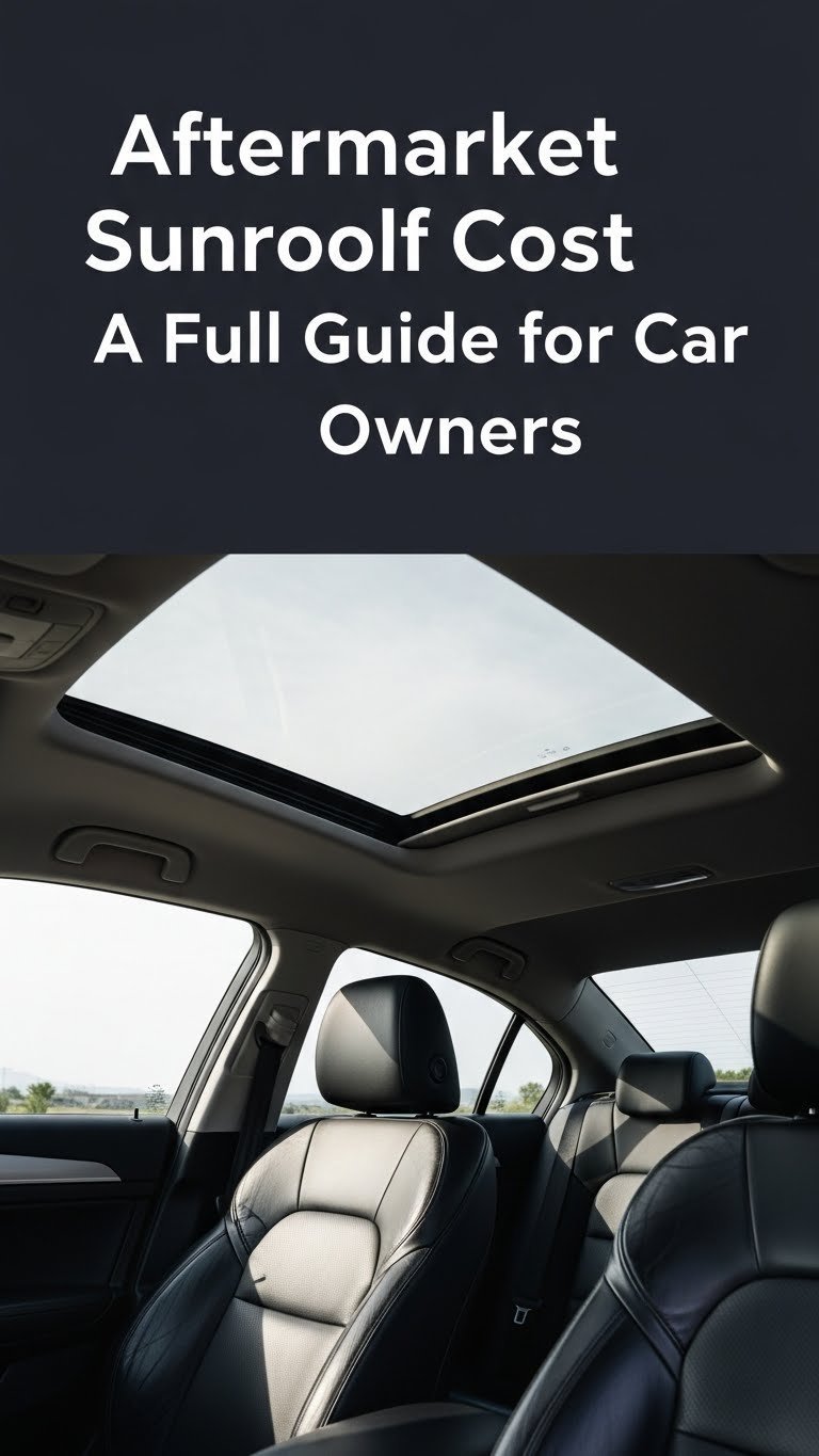 how much to add sunroof to car