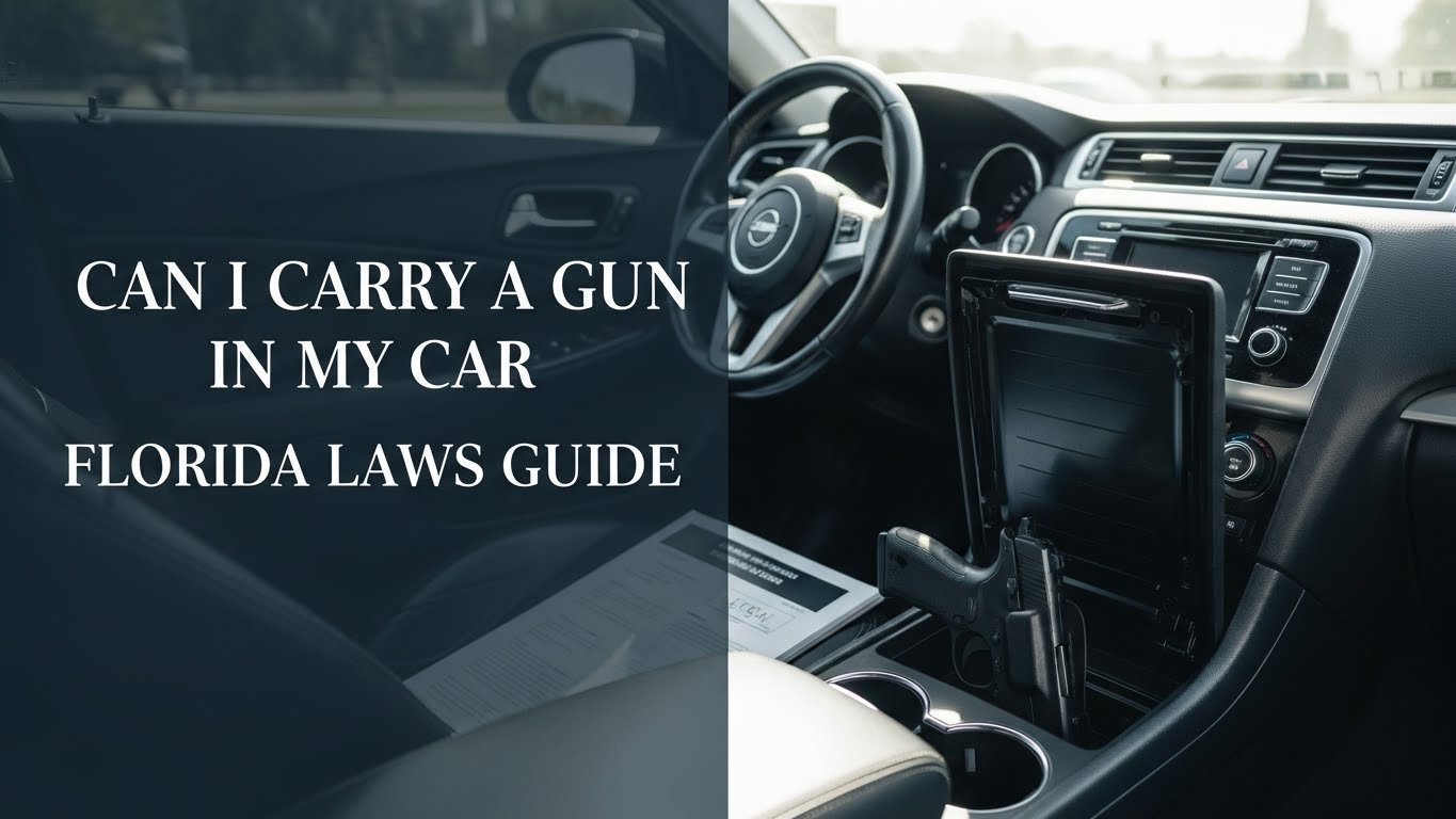 Can I Carry a Gun in My Car Florida Laws Guide [year]