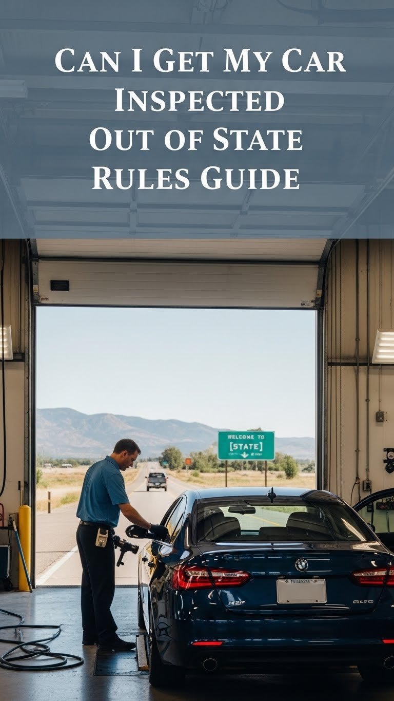 Can I Get My Car Inspected Out of State Rules Guide 1 can i get my car inspected in a different state