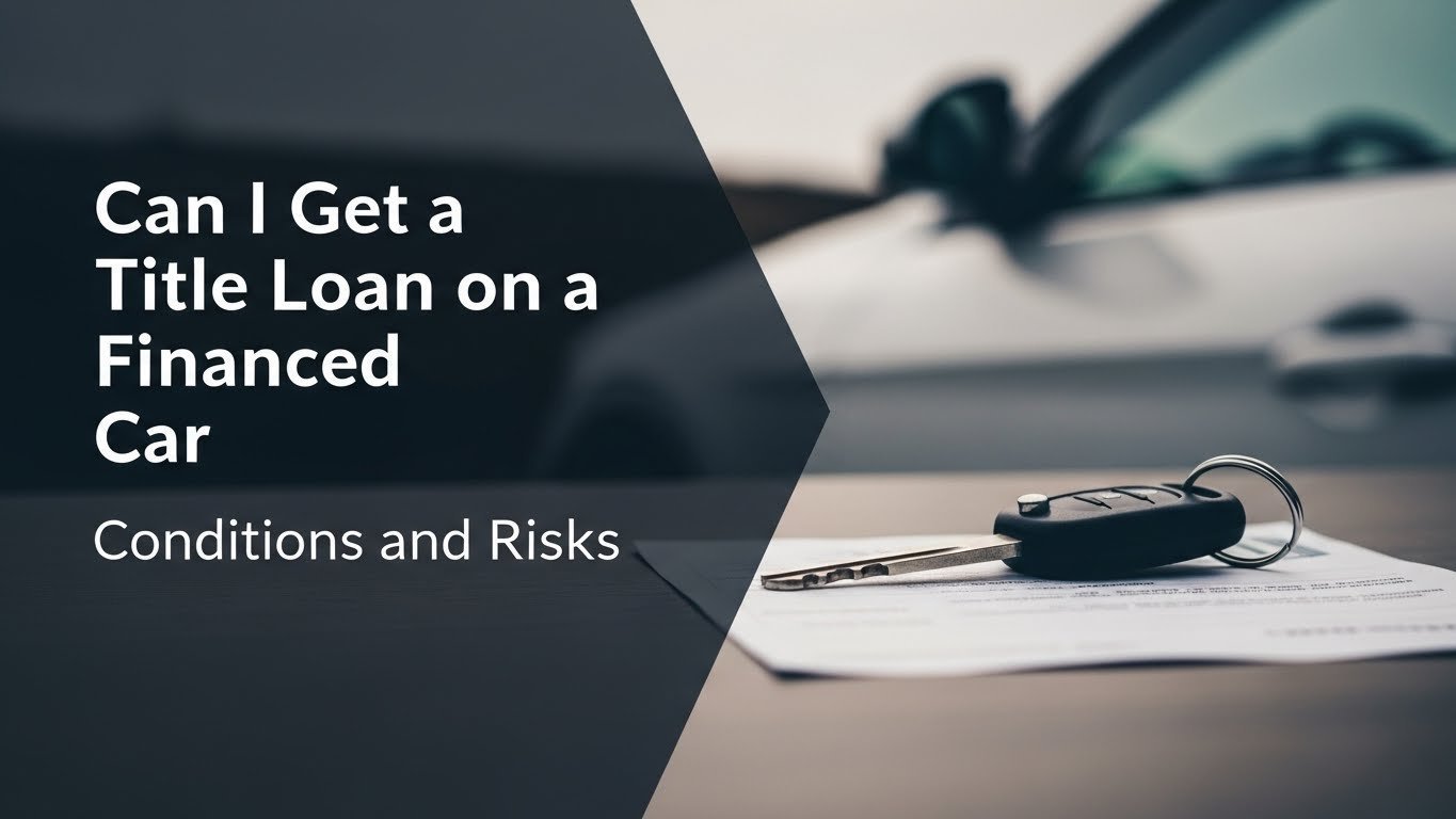 Can I Get a Title Loan on a Financed Car Conditions and Risks
