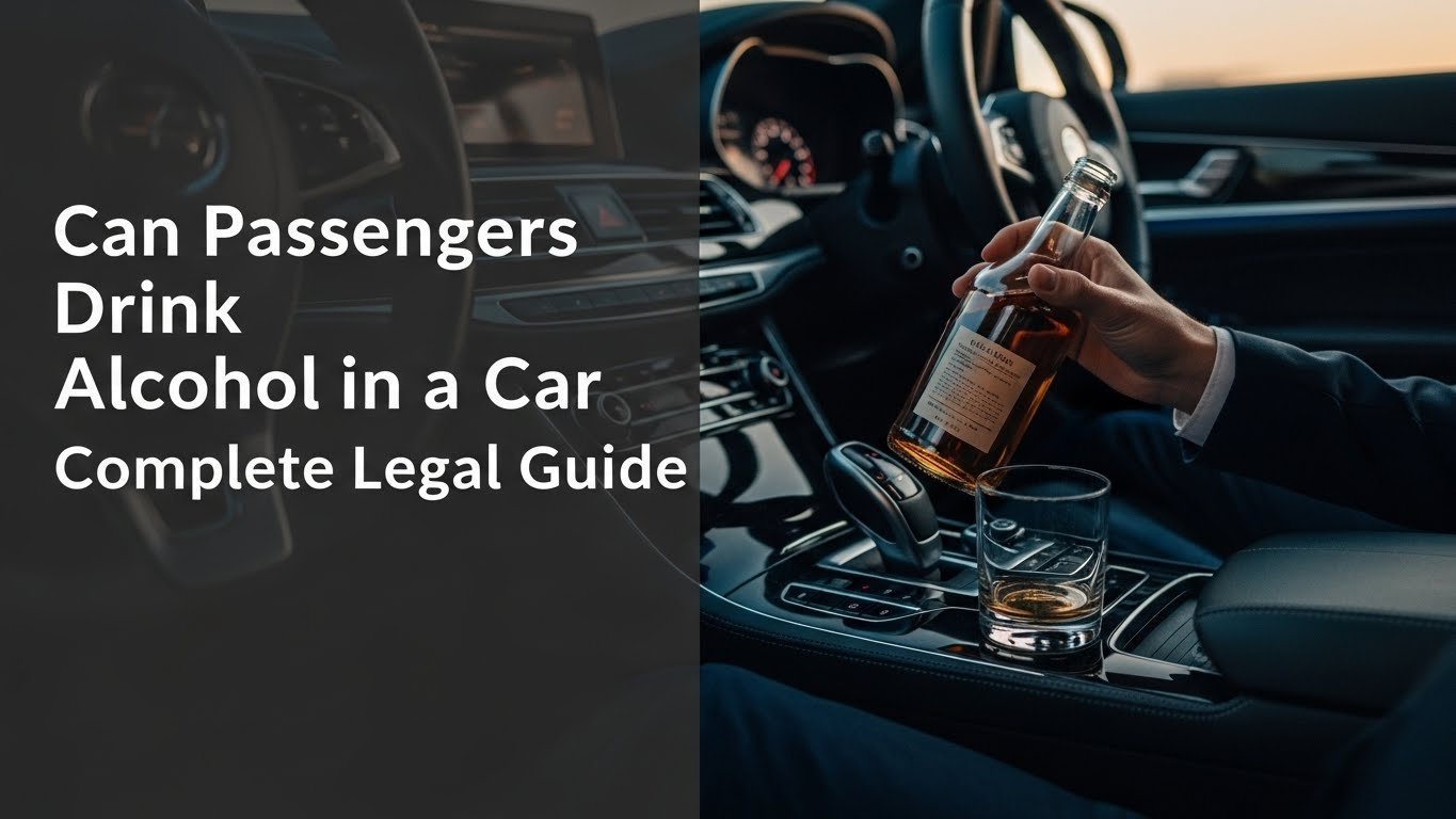 Can Passengers Drink Alcohol in a Car Complete Legal Guide