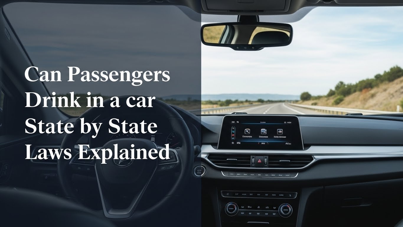 Can Passengers Drink in a Car State by State Laws Explained