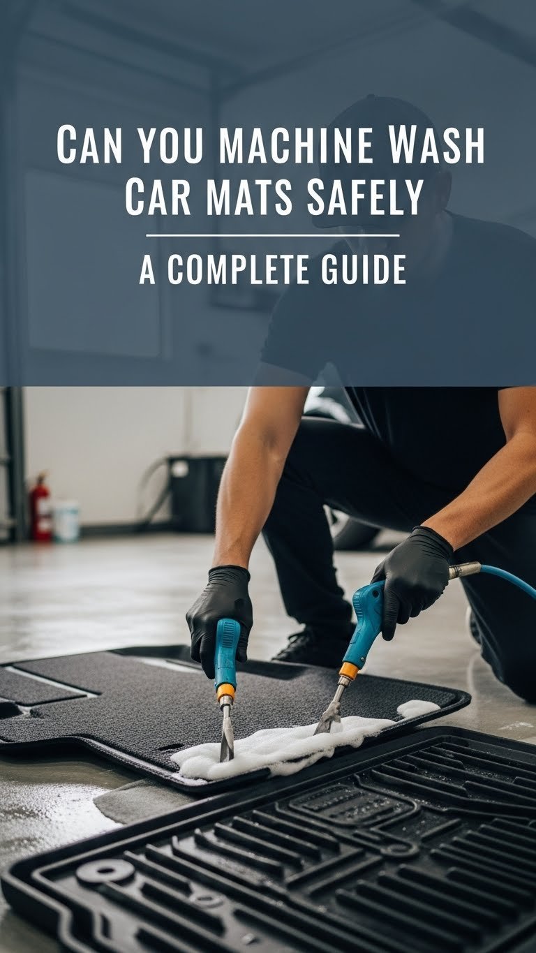 can you machine wash car mats