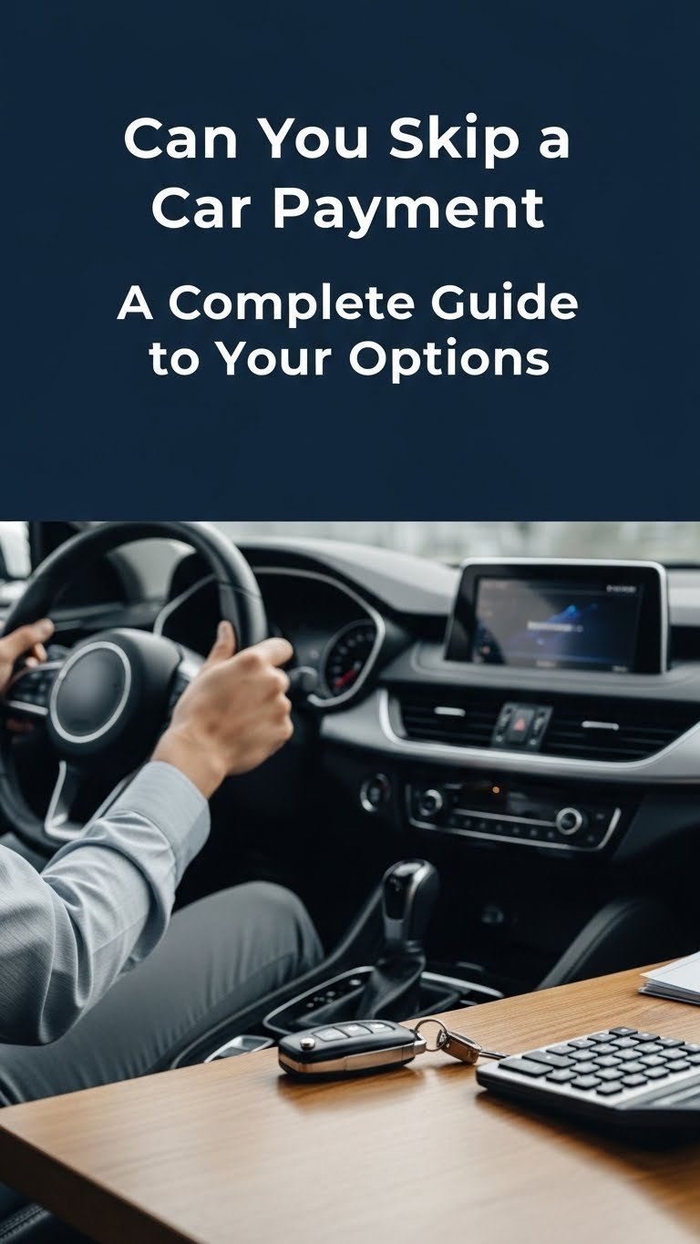 can you skip a car payment