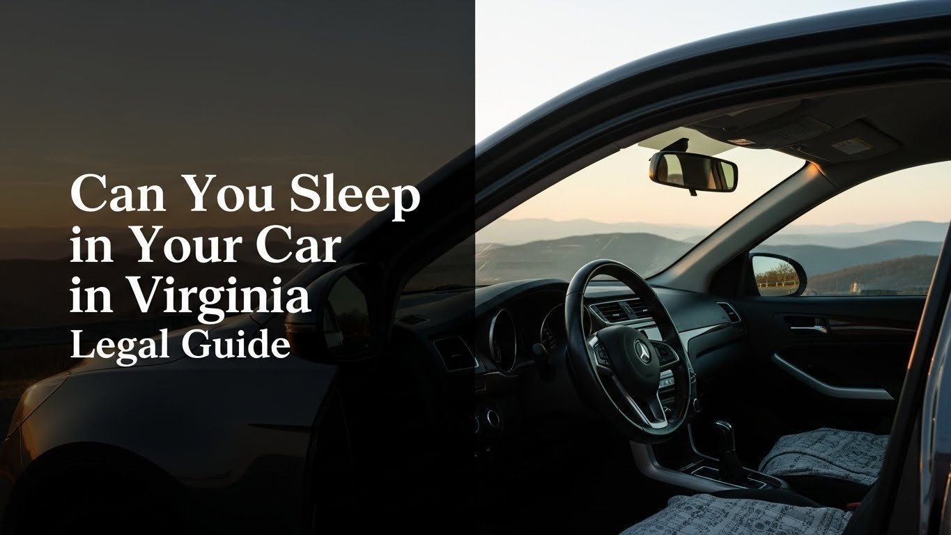 Can You Sleep in Your Car in Virginia Legal Guide