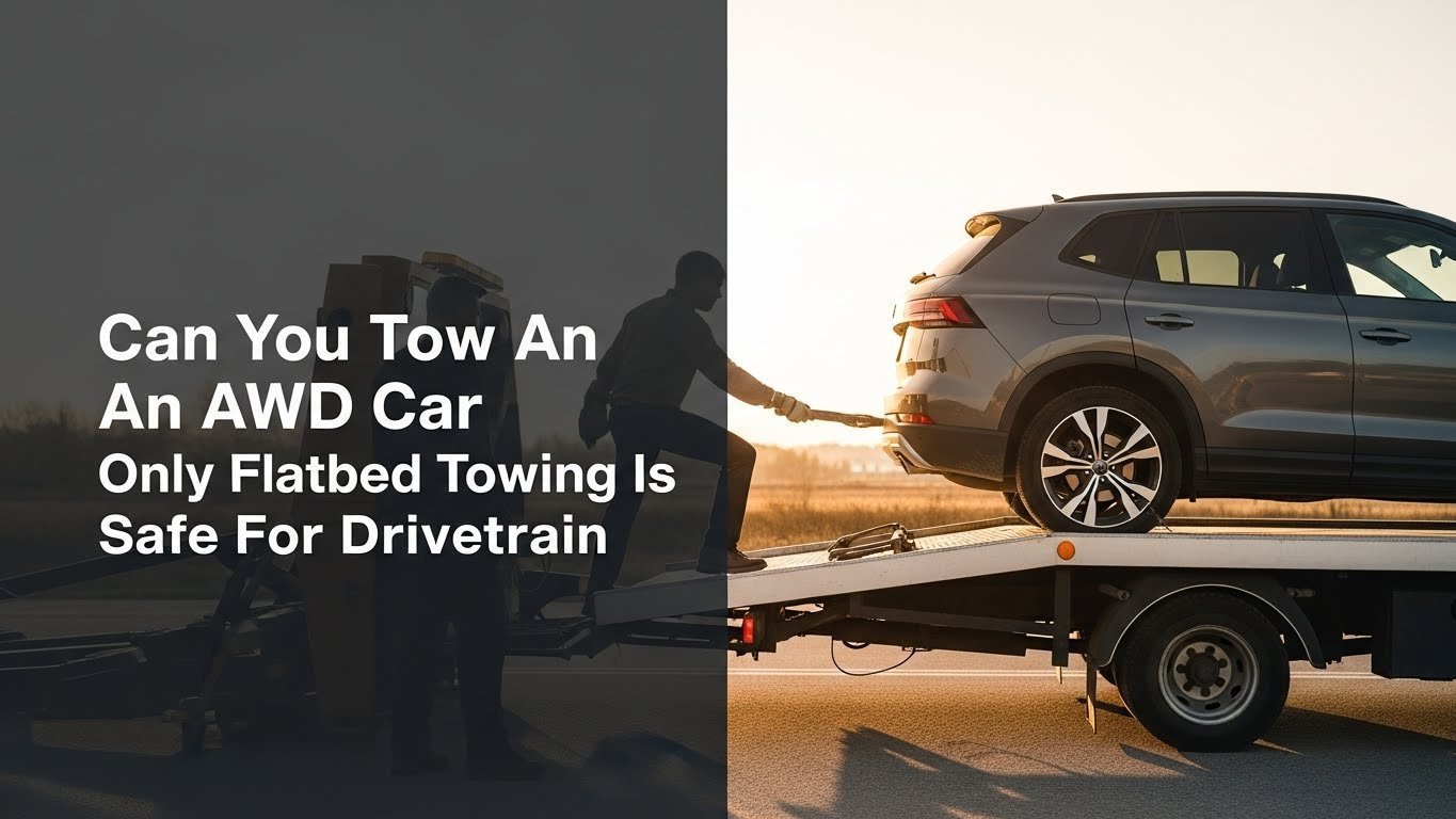 Can You Tow An AWD Car Only Flatbed Towing Is Safe For Drivetrain