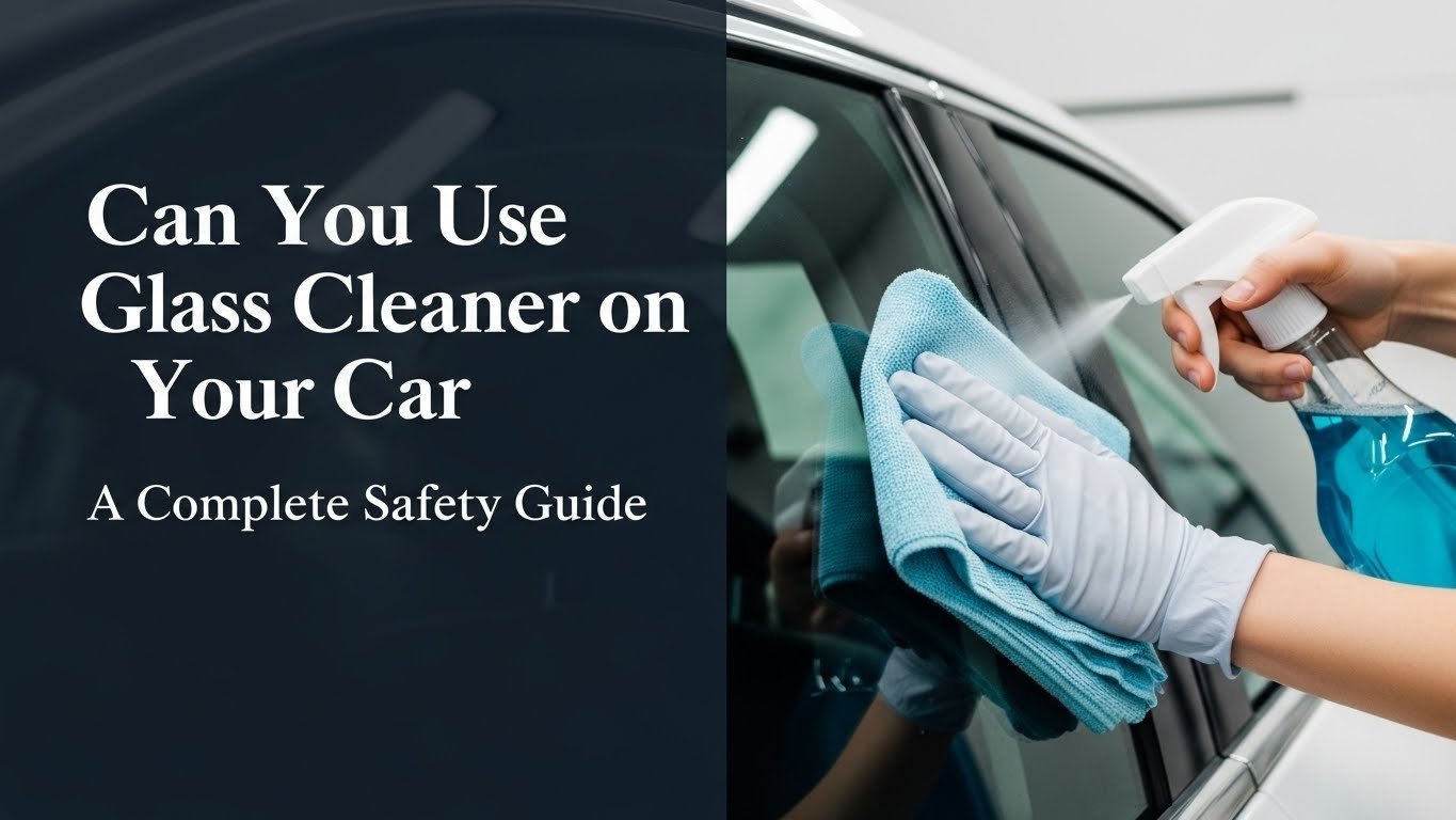 Can You Use Glass Cleaner on Your Car A Complete Safety Guide