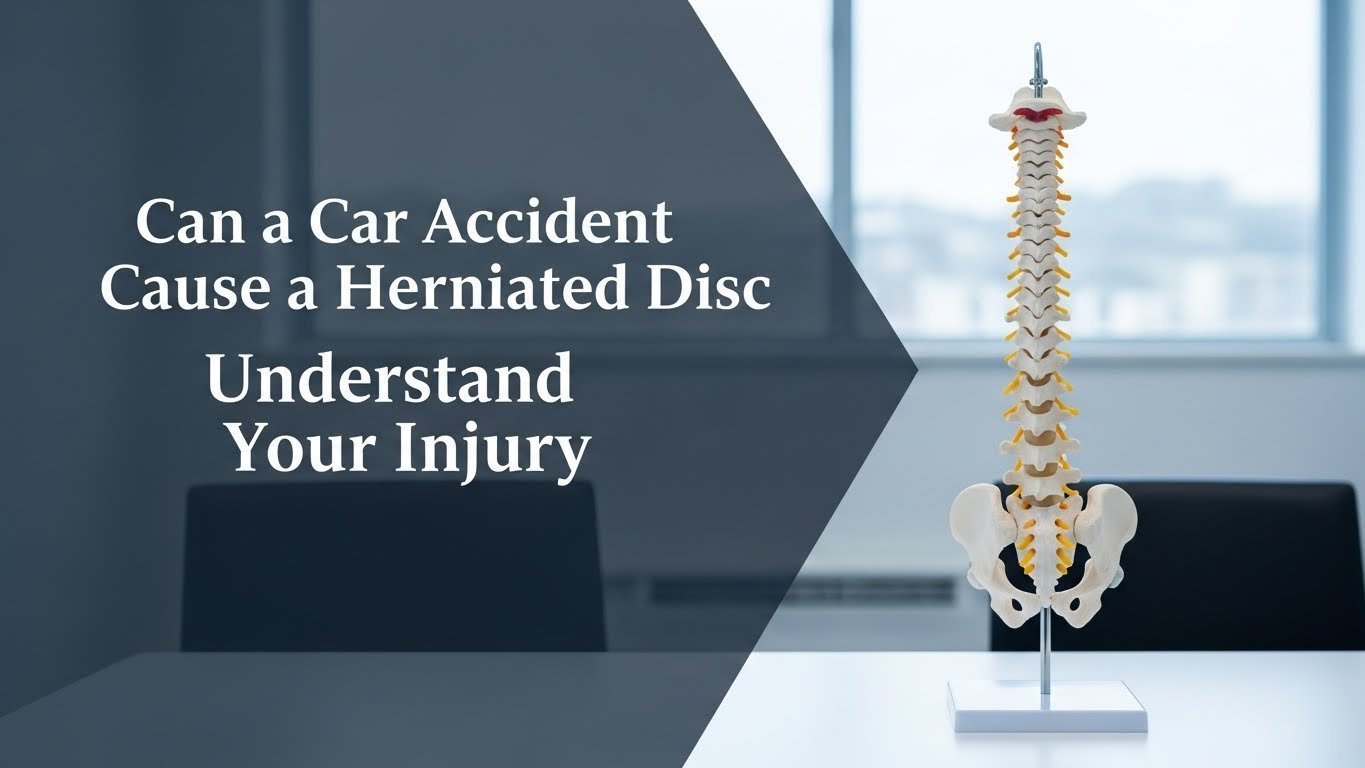 Can a Car Accident Cause a Herniated Disc Understand Your Injury