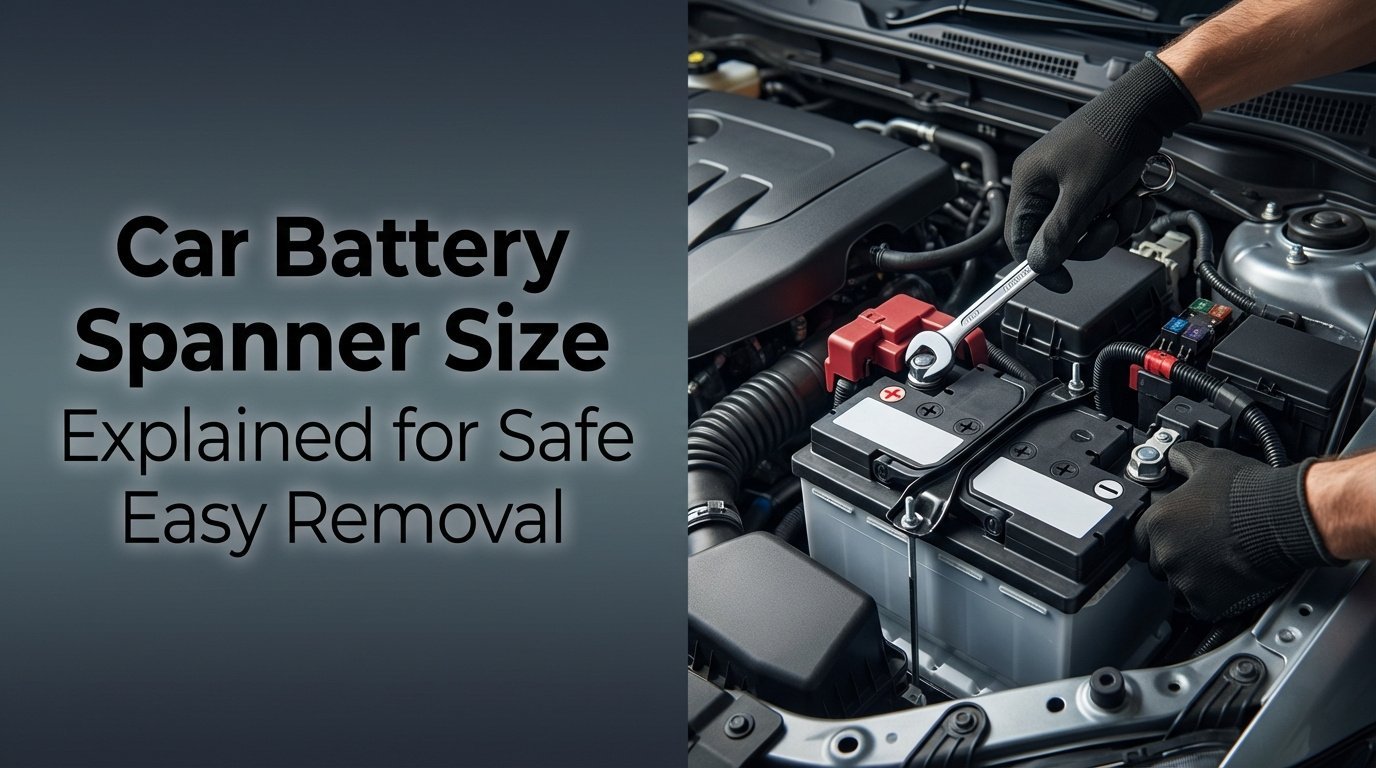 Car Battery Spanner Size Explained for Safe Easy Removal
