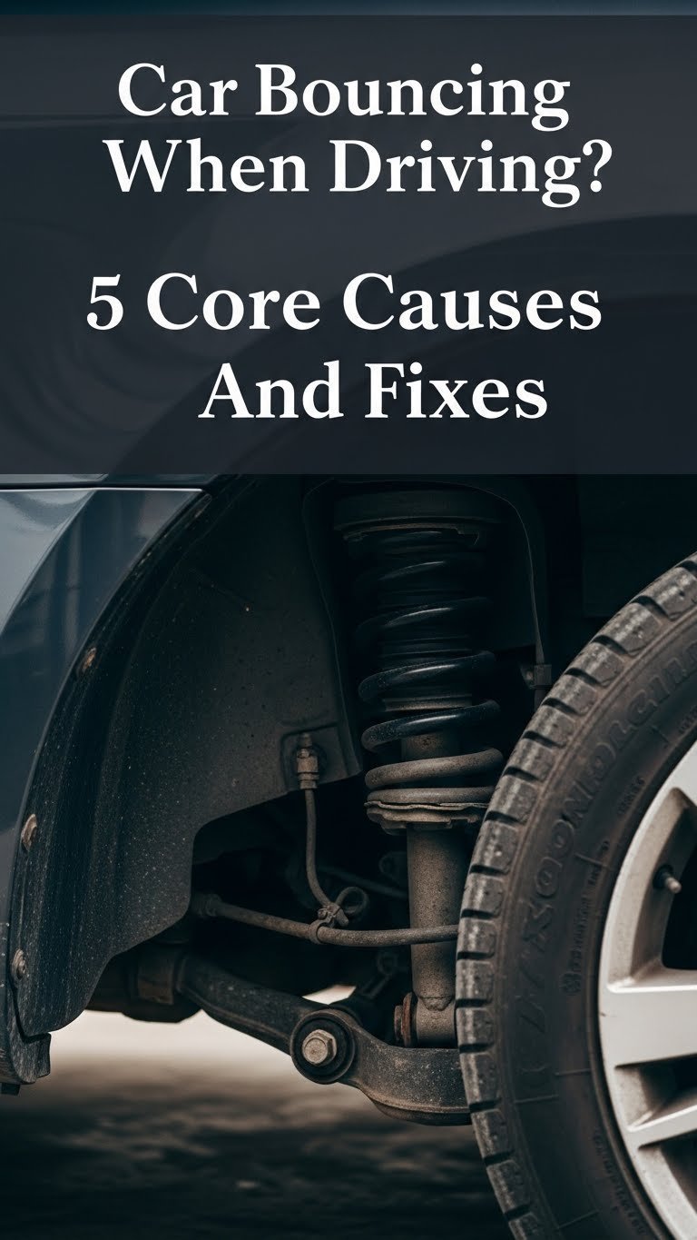 why does my car bounce when i drive