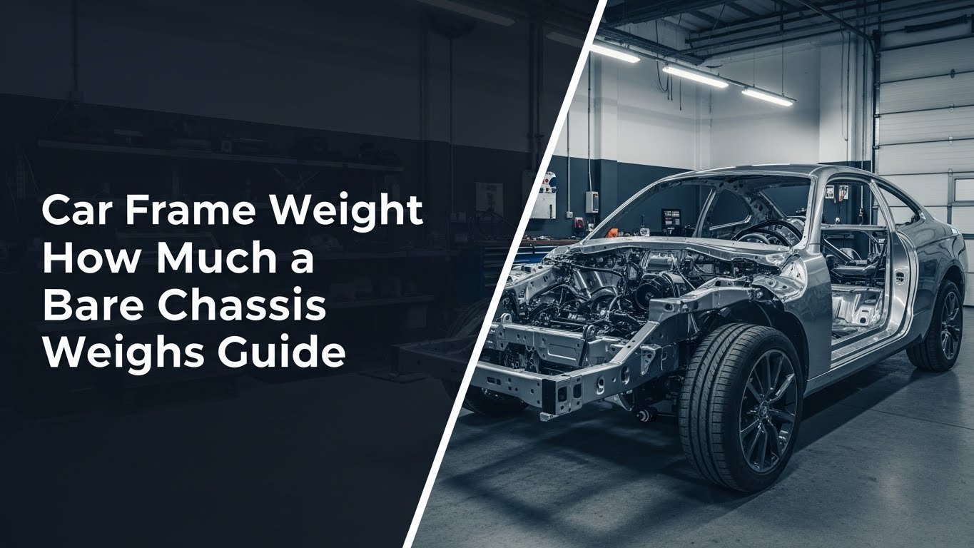 Car Frame Weight How Much a Bare Chassis Weighs Guide