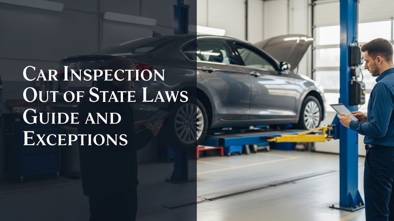 Car Inspection Out of State Laws Guide and Exceptions