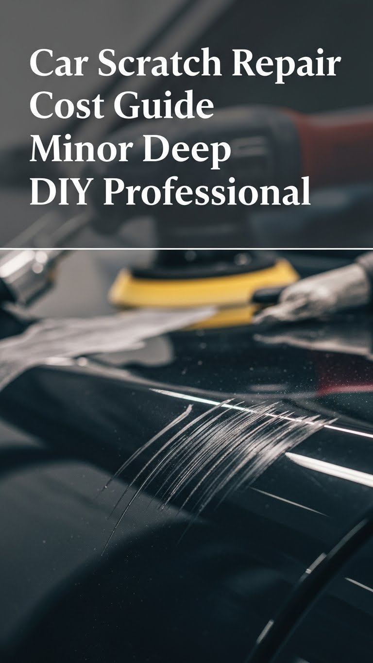 how much for a scratch repair on a car