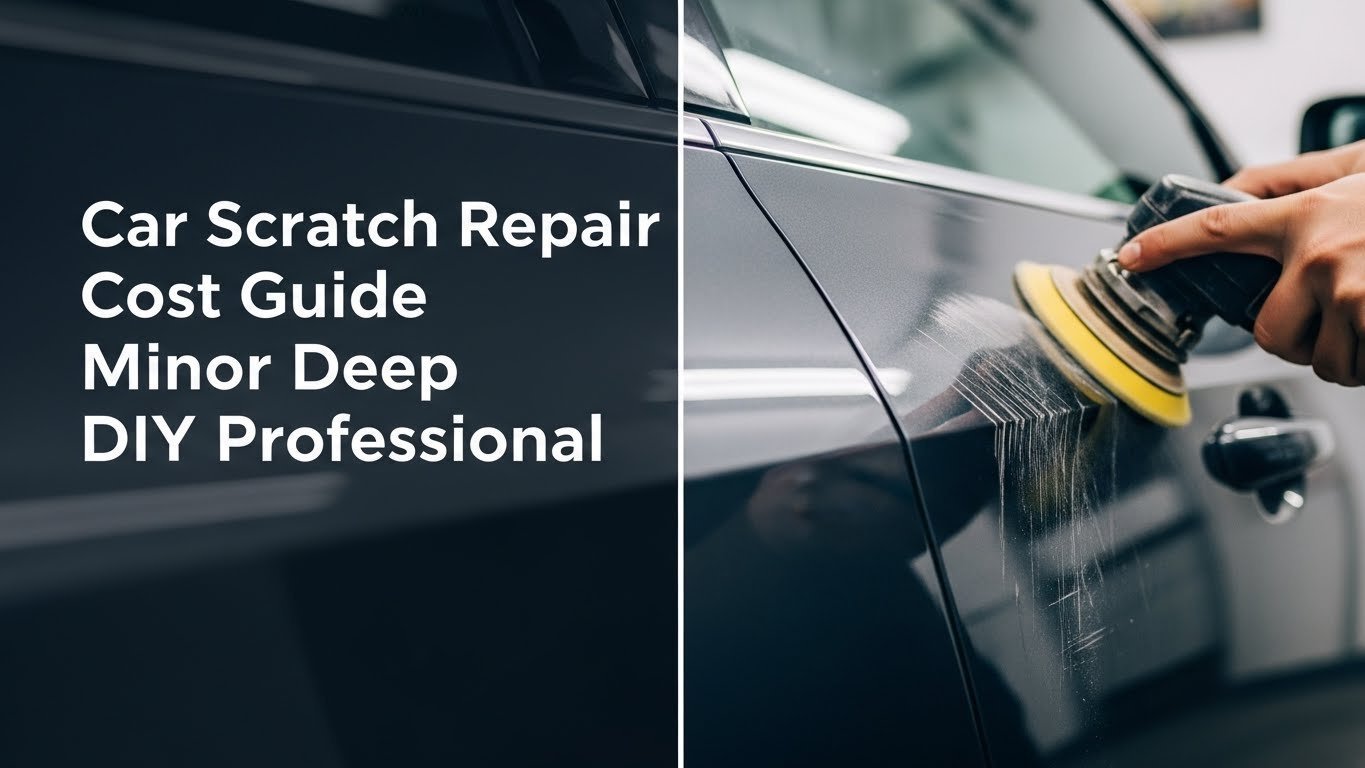 Car Scratch Repair Cost Guide Minor Deep DIY Professional [year]