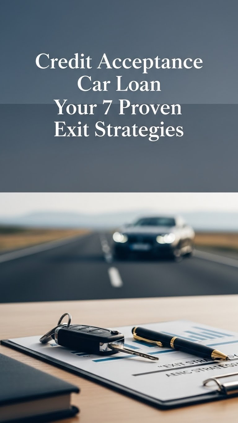 how to get out of credit acceptance car loan