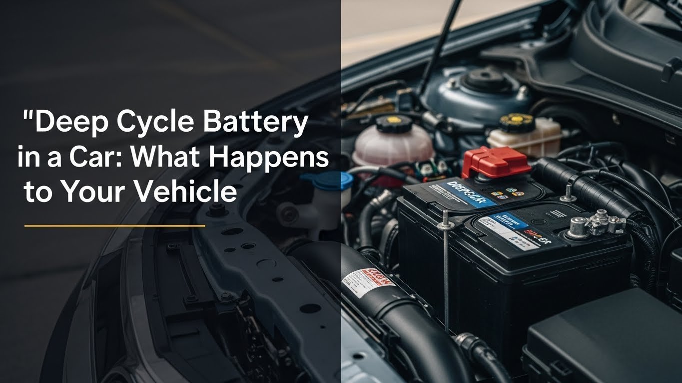 Deep Cycle Battery in a Car What Happens to Your Vehicle