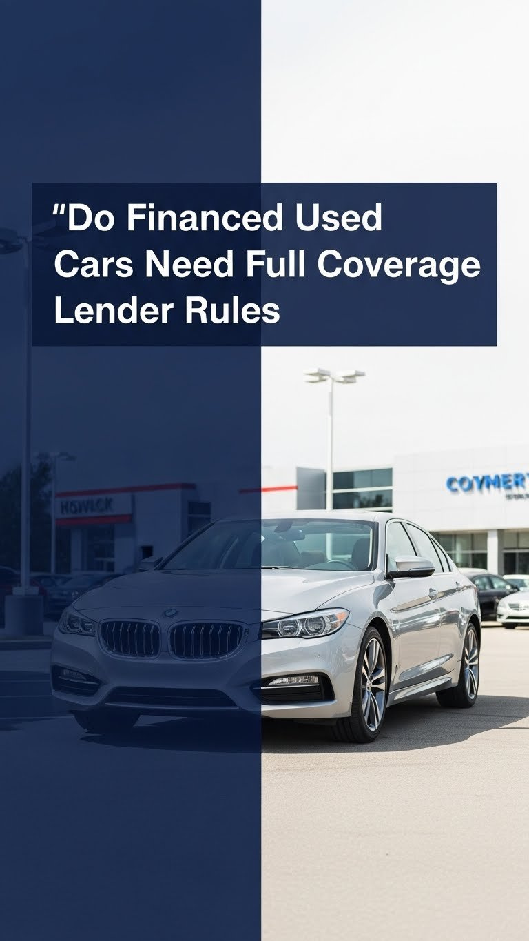 do you need full coverage on a financed used car