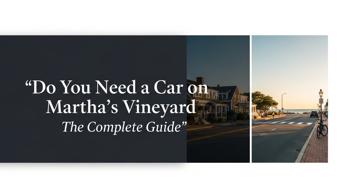 Do You Need a Car on Martha's Vineyard The Complete Guide