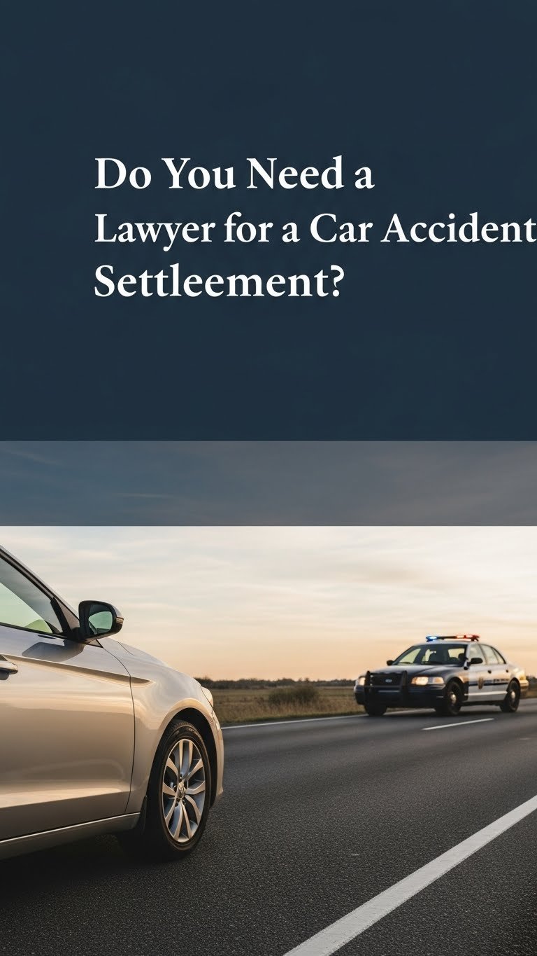 do i need a lawyer for a car accident settlement