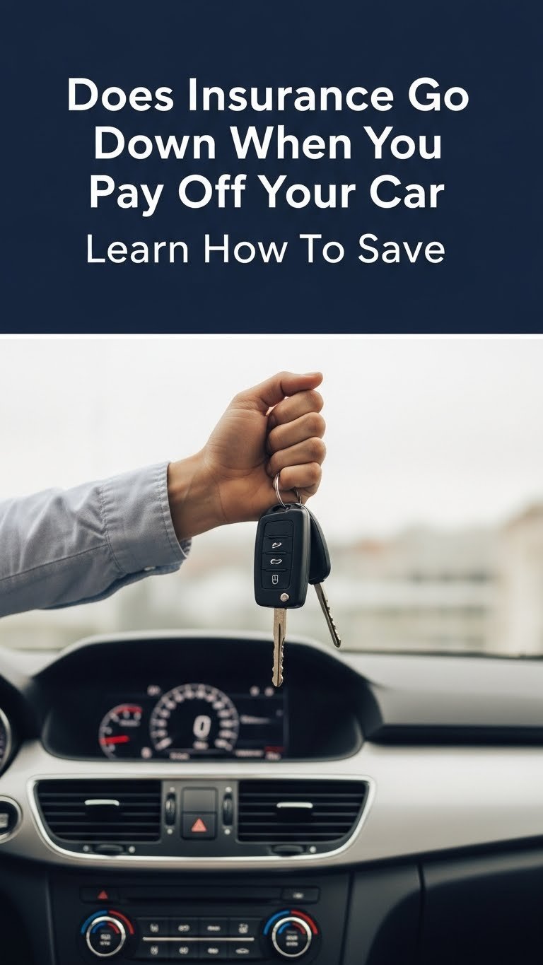 Does Insurance Go Down When You Pay Off Your Car Learn How To Save 1 does insurance go down when you pay off your car