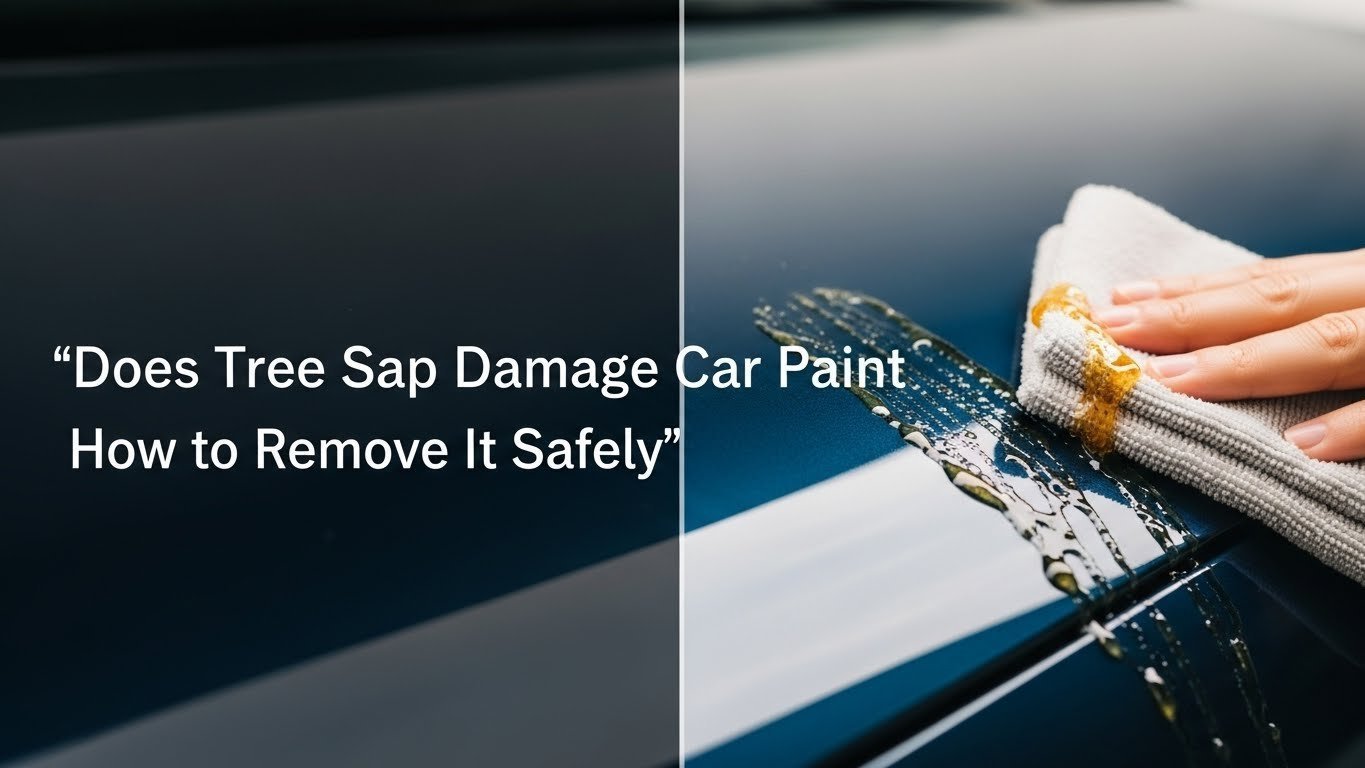 Does Tree Sap Damage Car Paint How to Remove It Safely