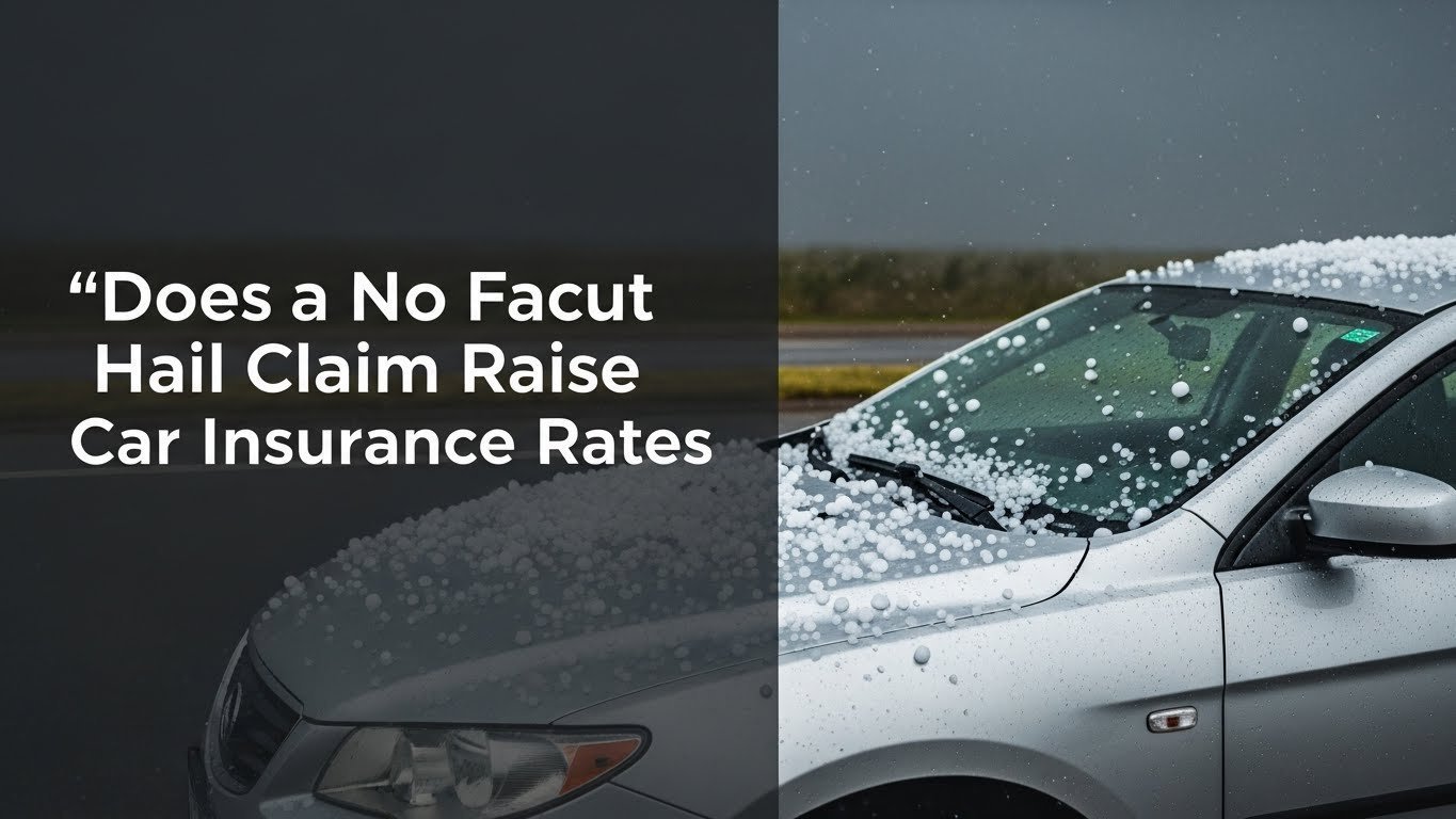 Does a No Fault Hail Claim Raise Car Insurance Rates