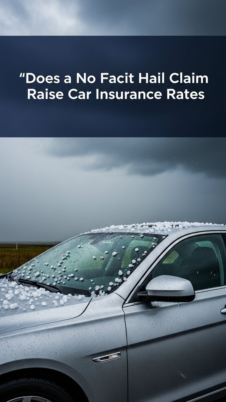 Does a No Fault Hail Claim Raise Car Insurance Rates 1 does hail damage claim raise car insurance rates