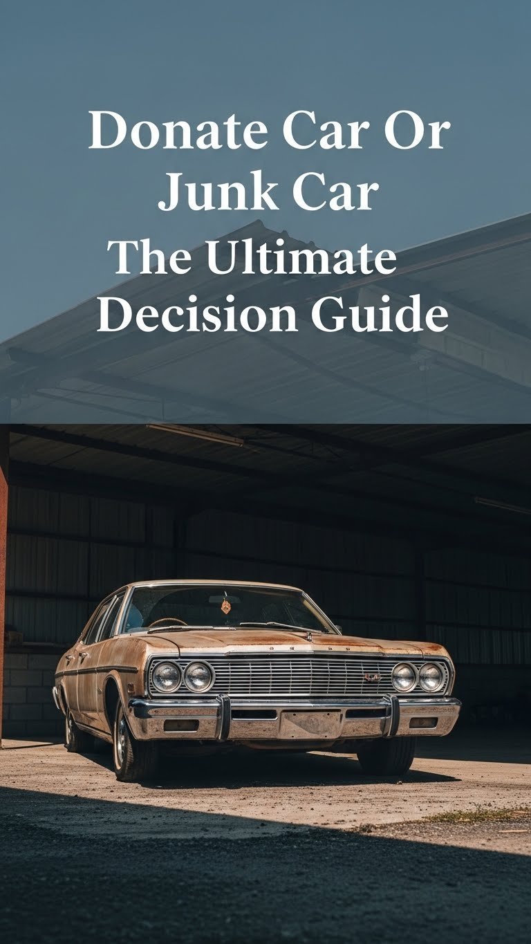 should i donate my car or junk it