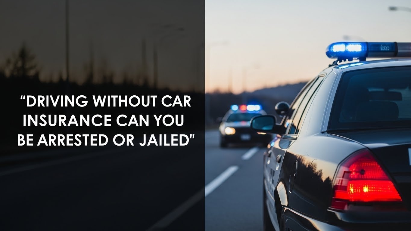 Driving Without Car Insurance Can You Be Arrested Or Jailed
