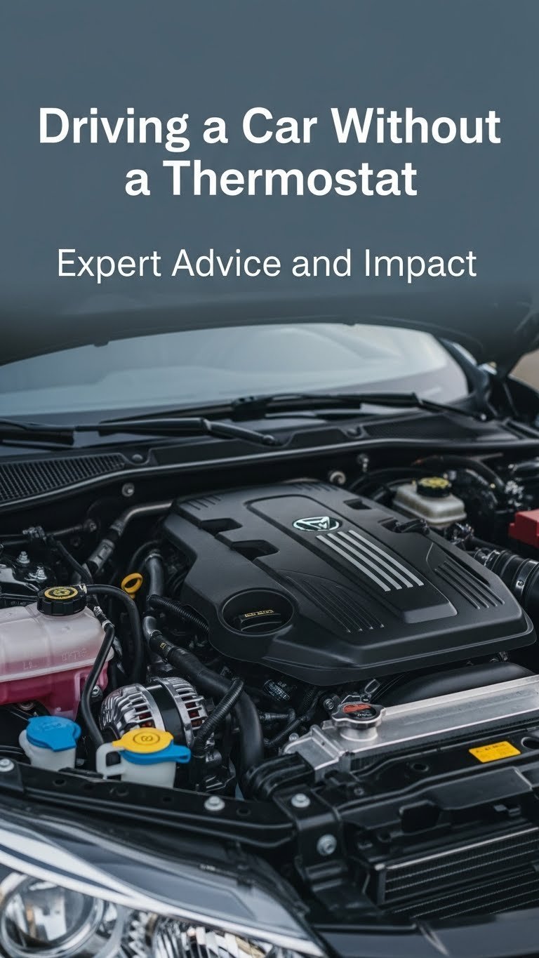 can you run a car without a thermostat