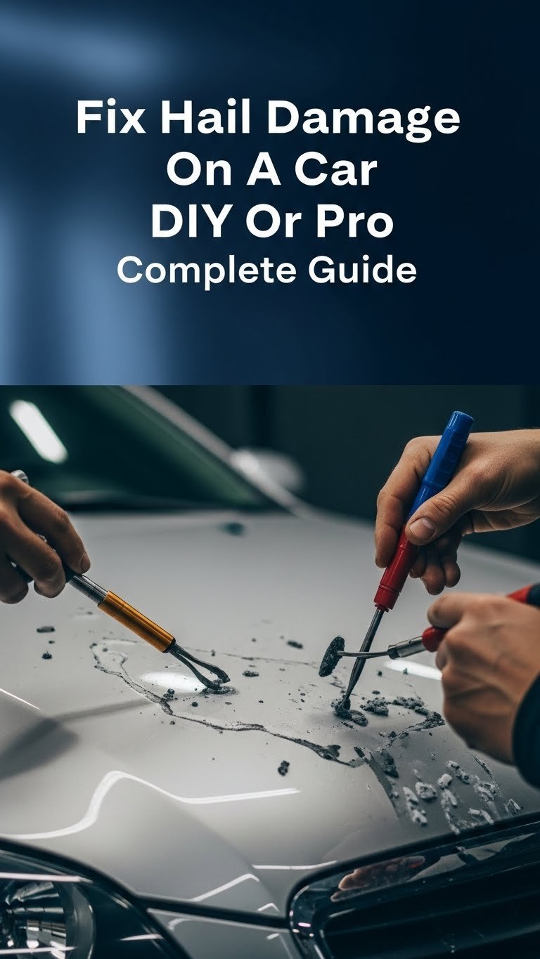 Fix Hail Damage On A Car DIY Or Pro Complete Guide 1 can you fix hail damage on a car