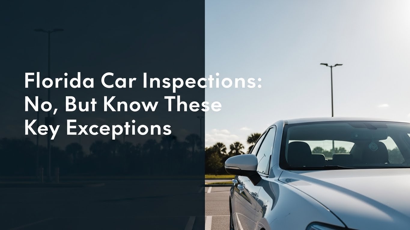 Florida Car Inspections No But Know These Key Exceptions