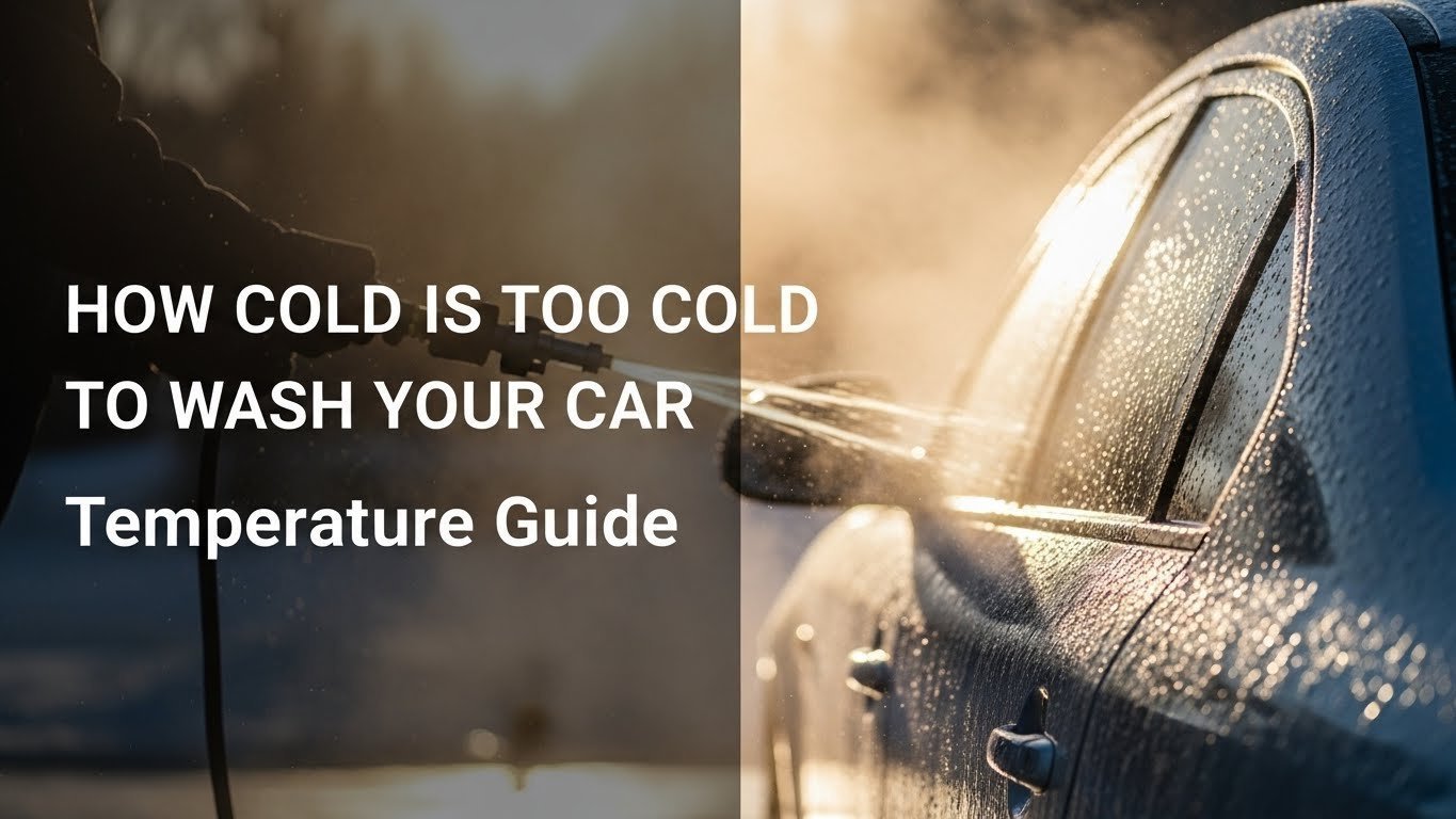 How Cold Is Too Cold to Wash Your Car Temperature Guide