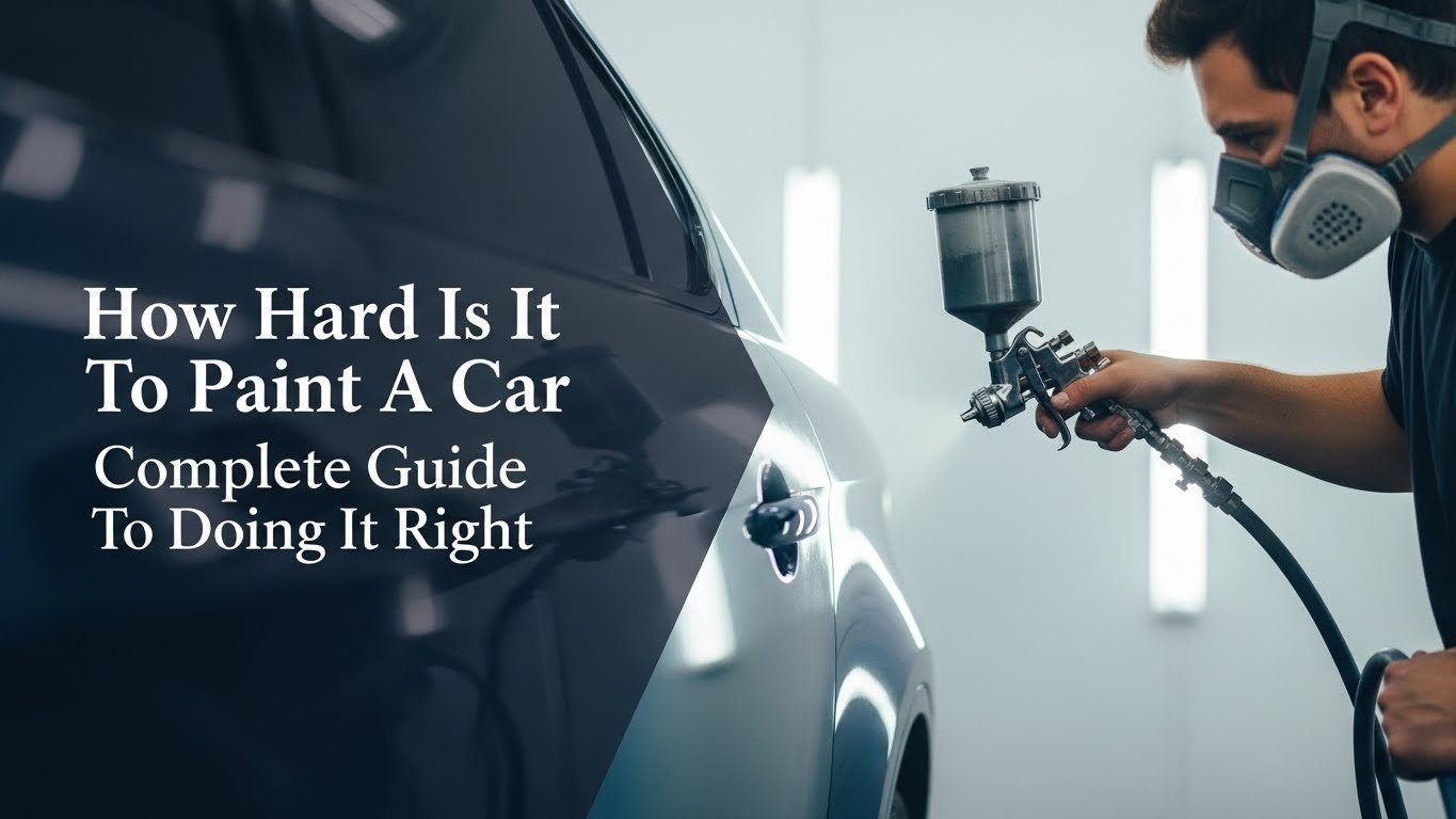 How Hard Is It To Paint A Car Complete Guide To Doing It Right
