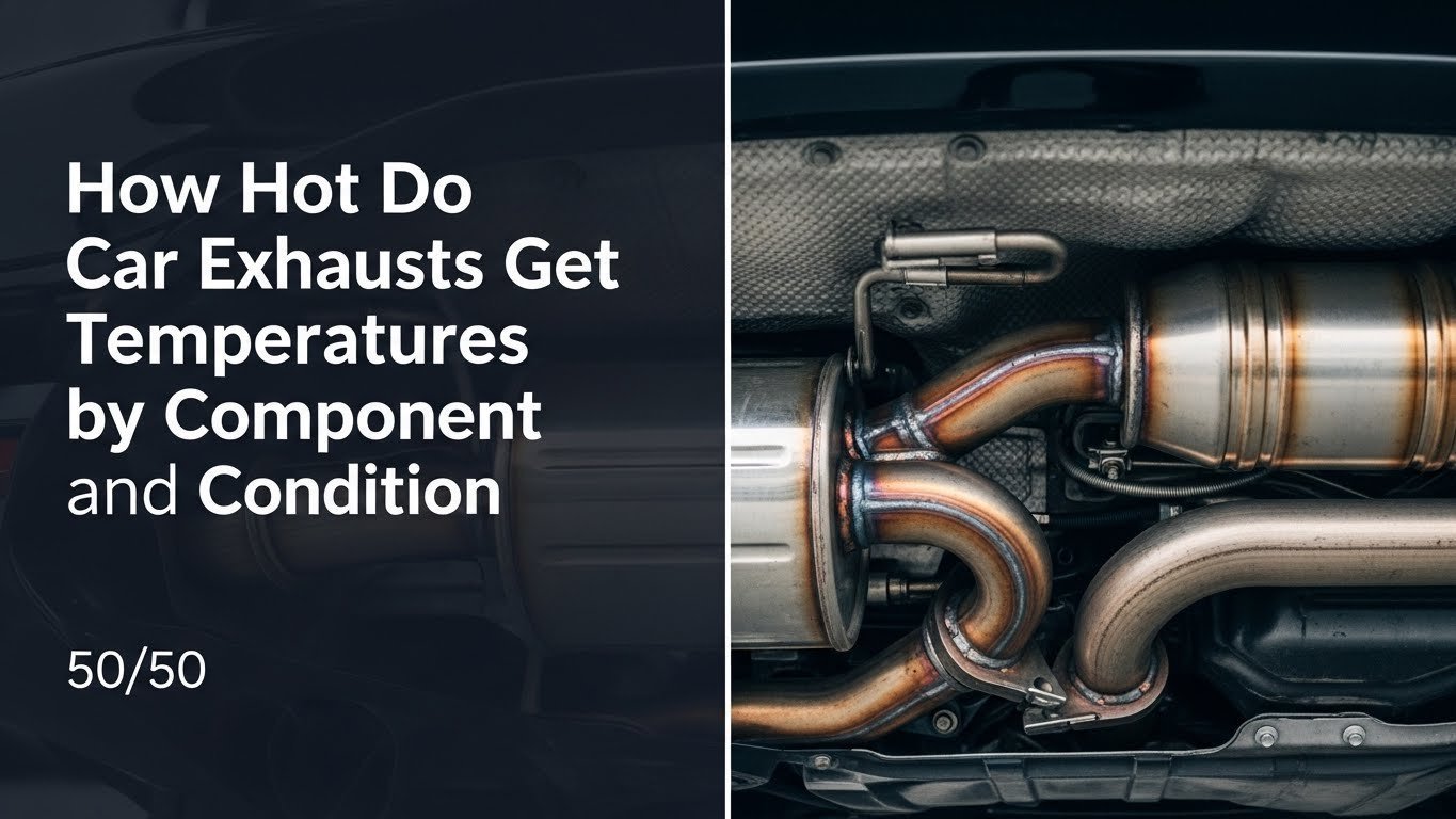 How Hot Do Car Exhausts Get Temperatures by Component and Condition
