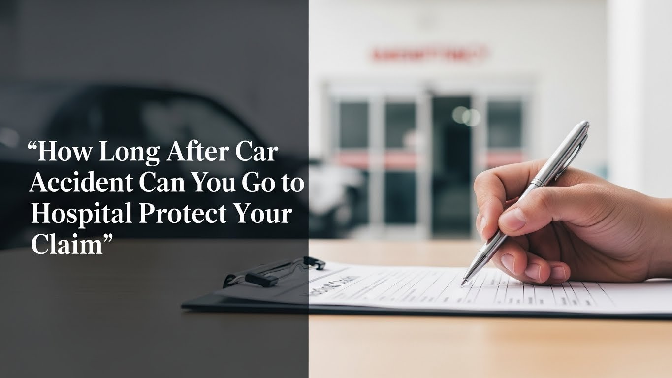 How Long After Car Accident Can You Go to Hospital Protect Your Claim