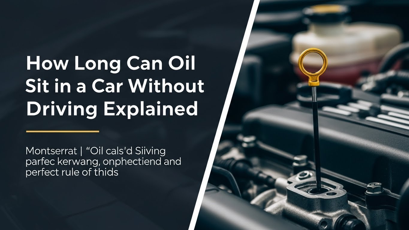 How Long Can Oil Sit in a Car Without Driving Explained