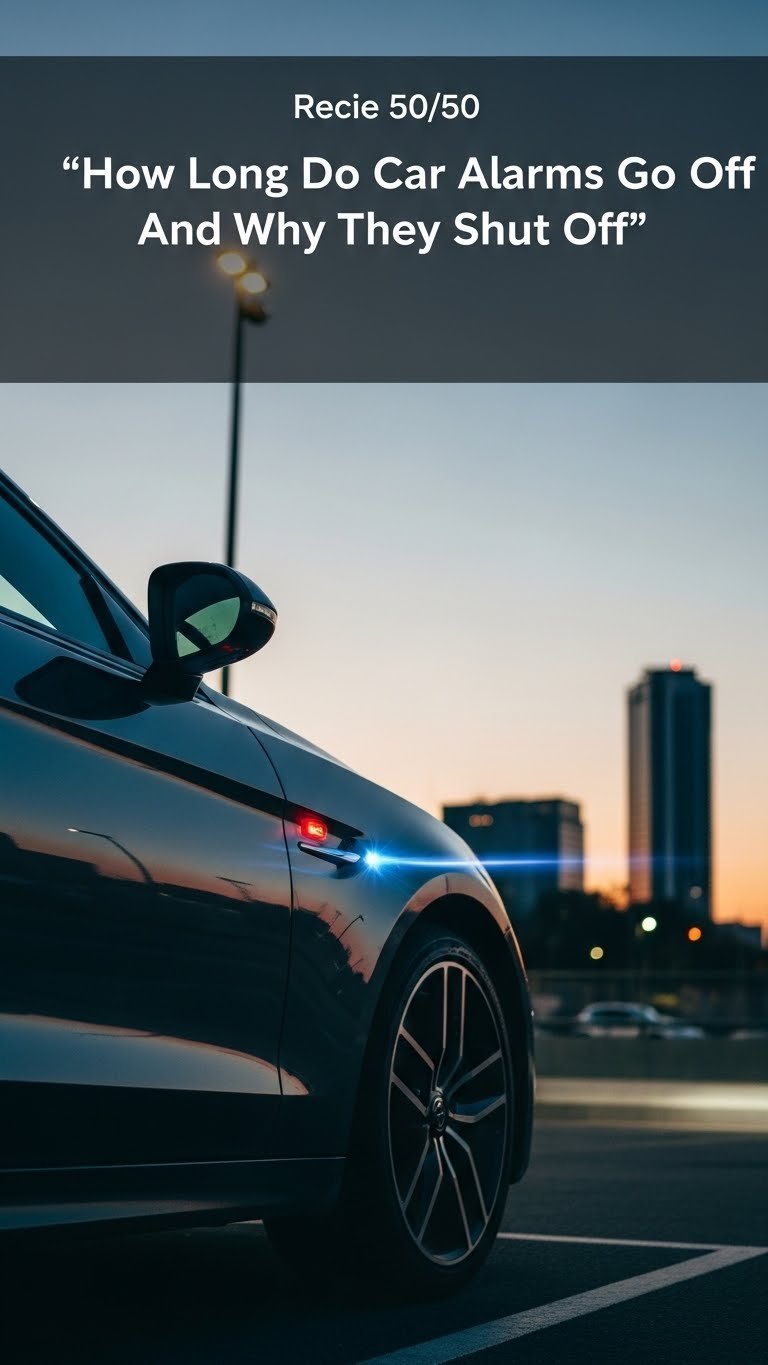 how long do car alarms go off