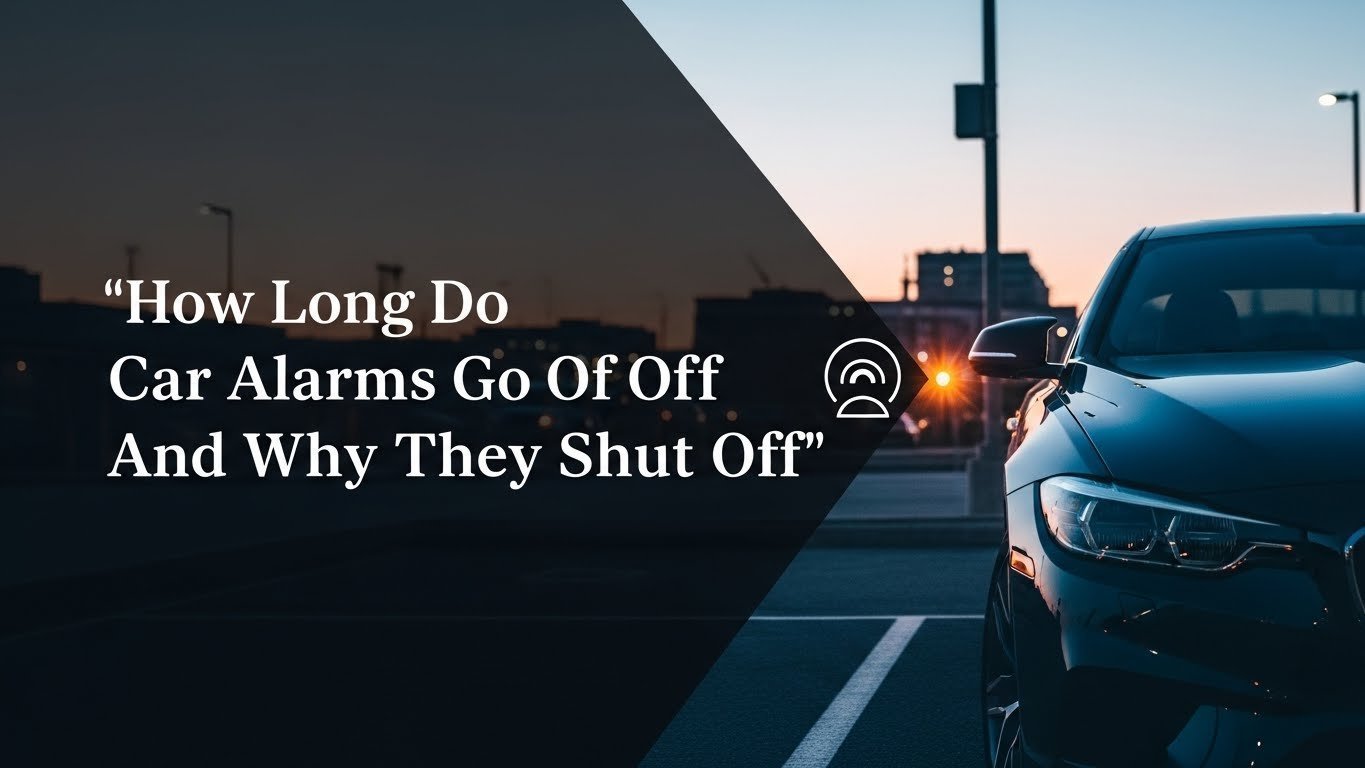 How Long Do Car Alarms Go Off And Why They Shut Off