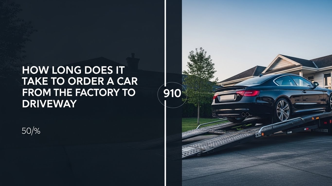 How Long Does It Take to Order a Car From Factory to Driveway
