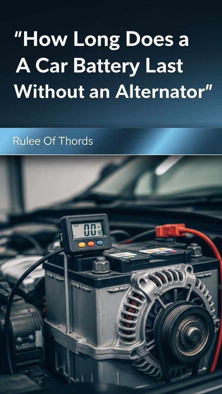 How Long Does a Car Battery Last Without an Alternator 1 how long does a car battery last without an alternator