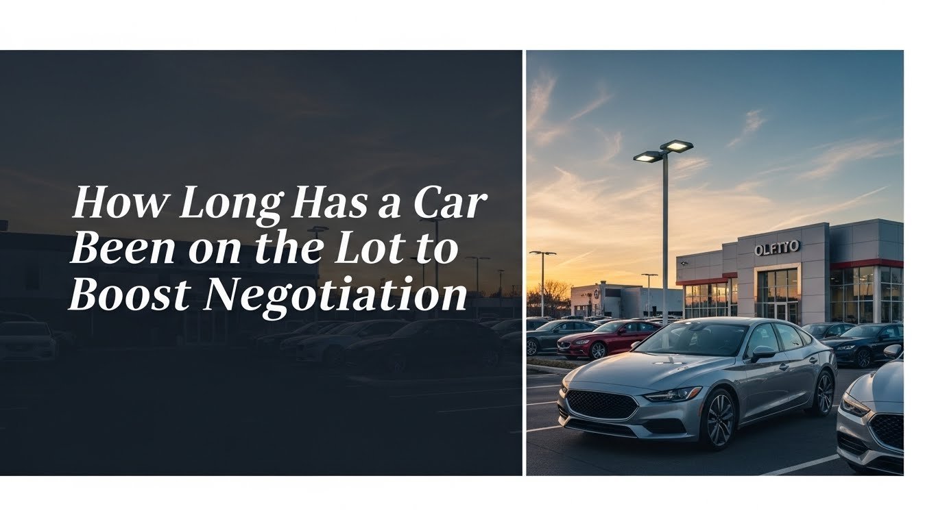 How Long Has a Car Been on the Lot to Boost Negotiation