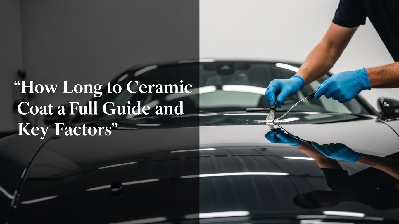 How Long to Ceramic Coat a Car Full Guide and Key Factors