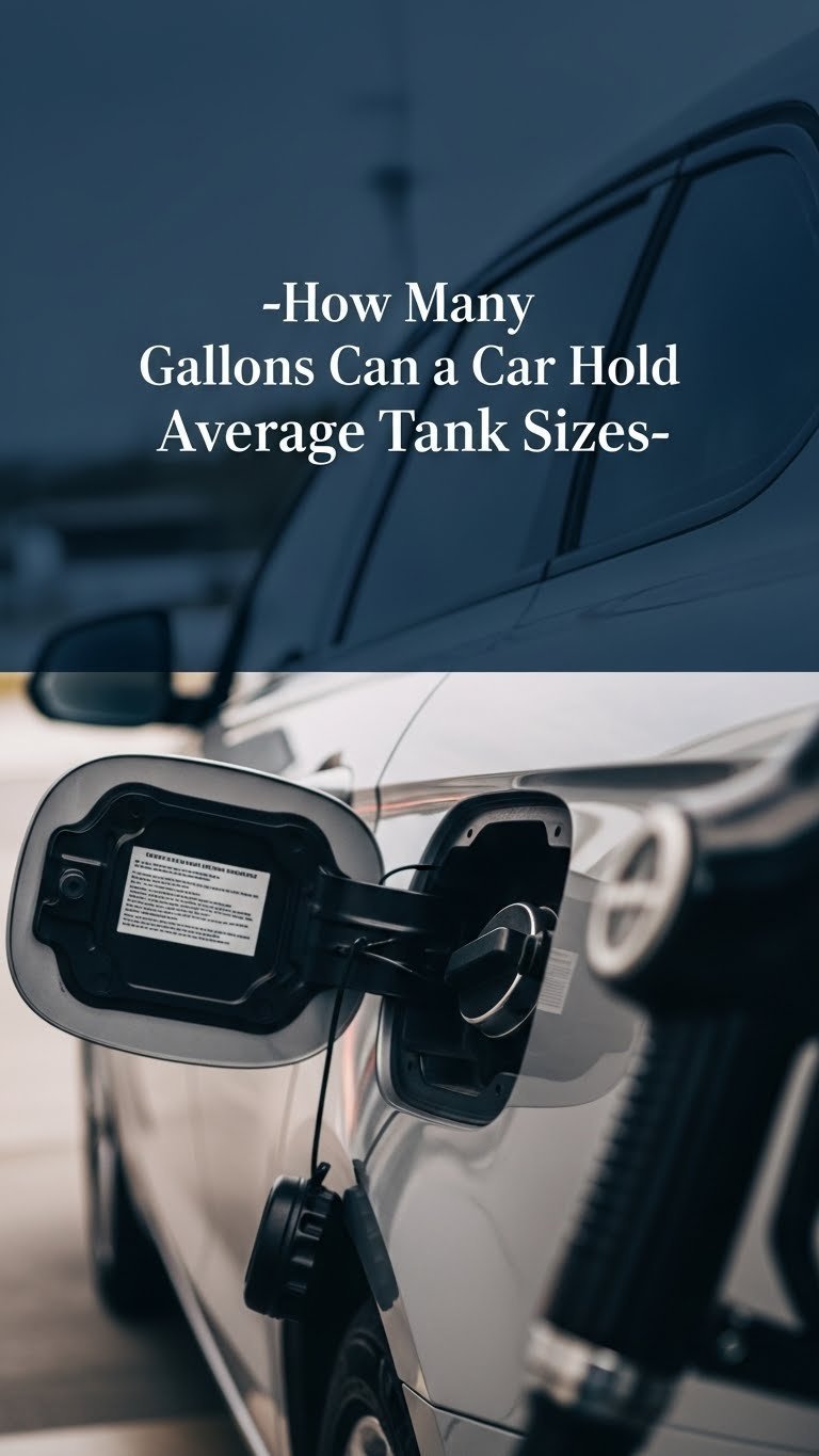 how many gallons can a car hold