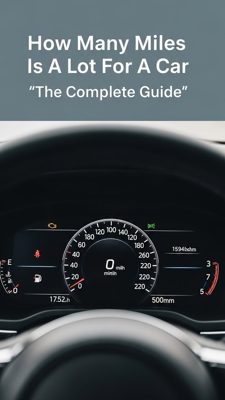 how many miles is alot on a car