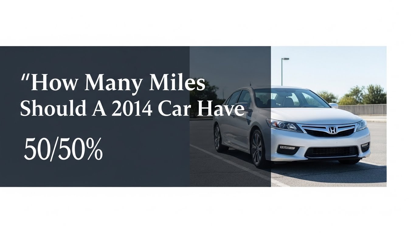 How Many Miles Should A 2014 Car Have in [year]